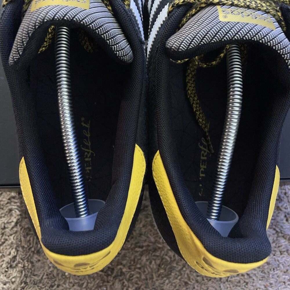 Adidas Superstar "Steelers" US13 Black & Yellow - Picture 8 of 11
